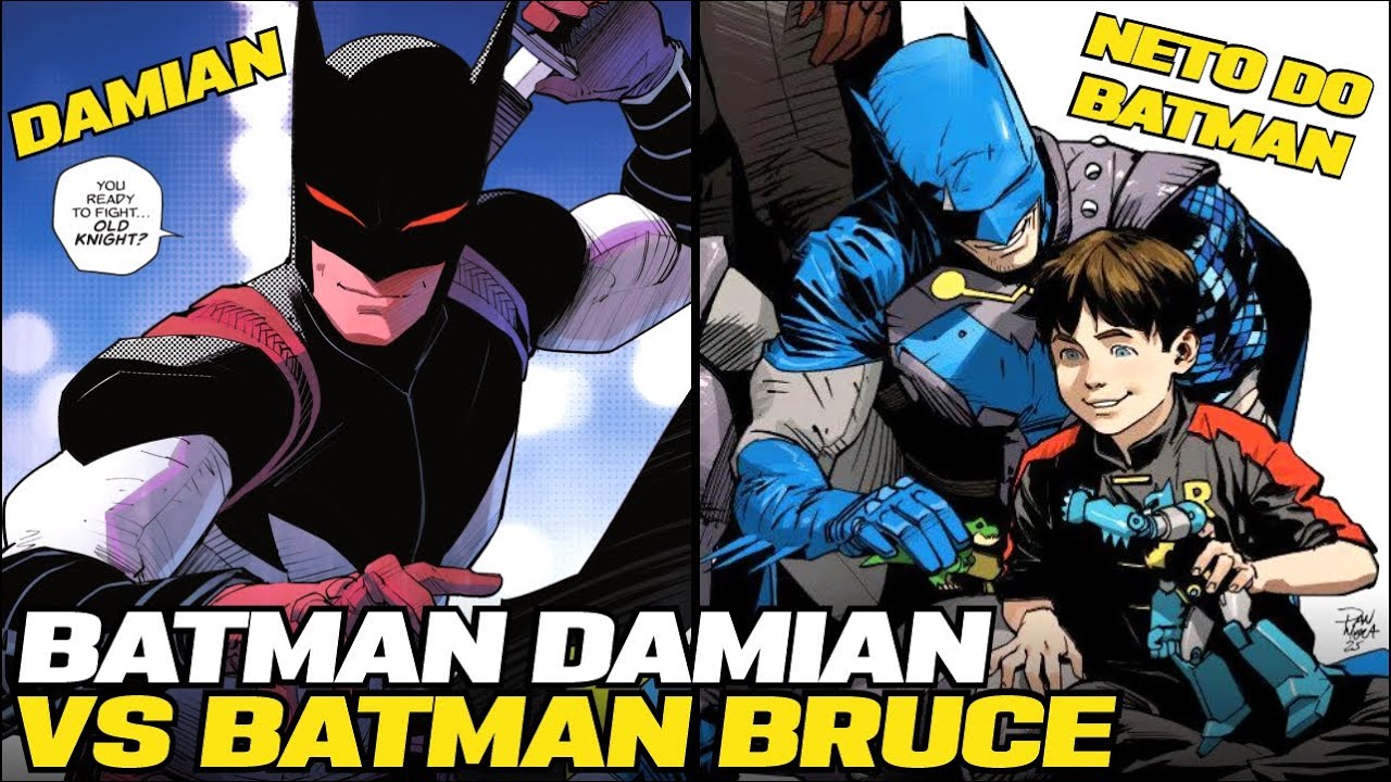 BATMAN NÃO PODE SER FELIZ E ENFRENTA BATMAN DAMIAN WAYNE! DC K.O.: Knightfight #4