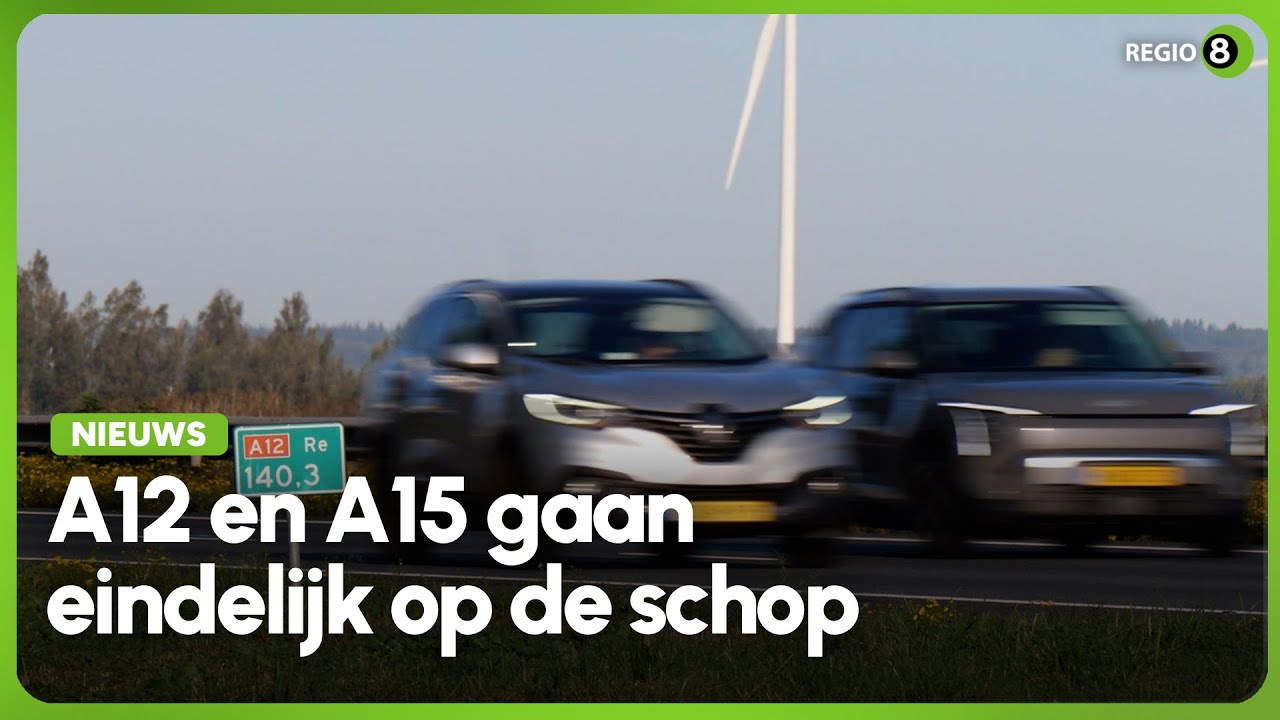 A12 wordt vanaf volgend jaar verbreed, snelheid gaat omlaag