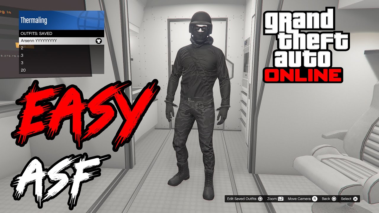Самый худой наряд Трихарда (обучение) GTA 5 Online