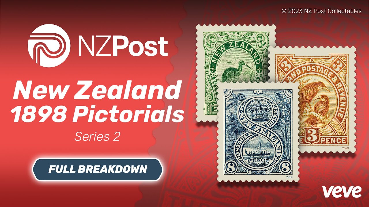 NZ Post - New Zealand 1898 Pictorials - Series 2 | VeVe Collectible Breakdown