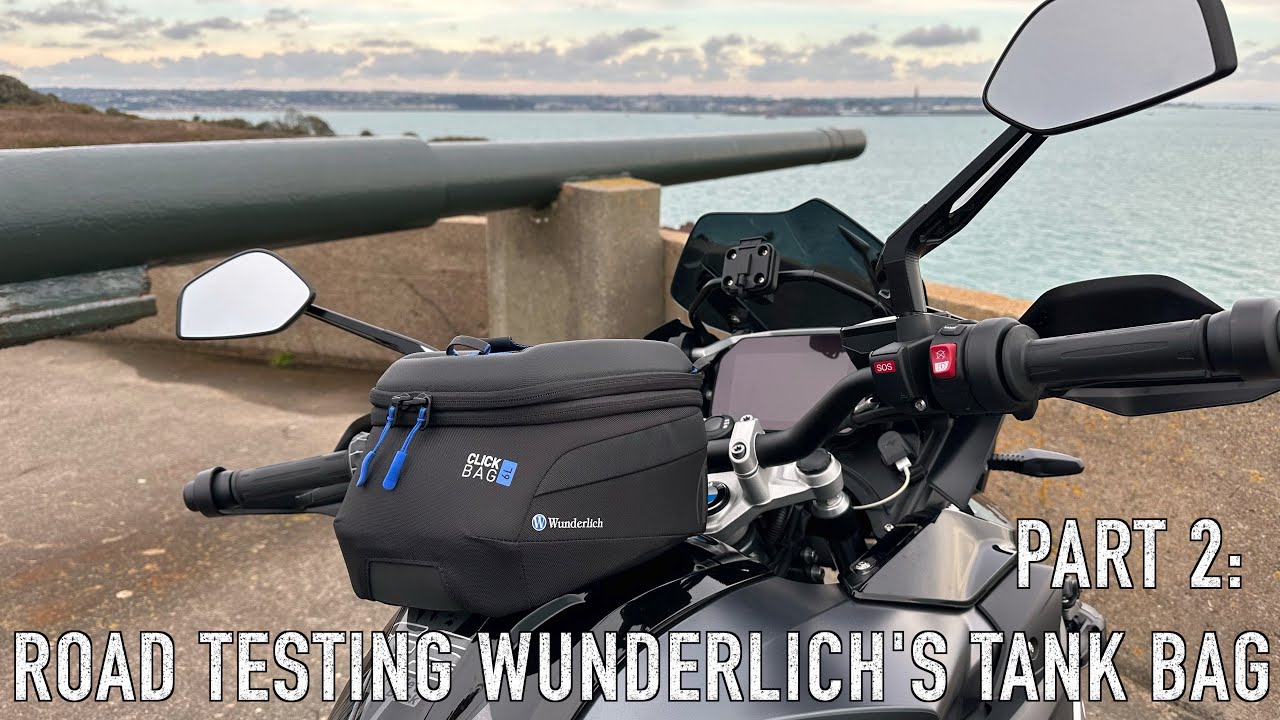 Part 2: Wunderlich 6l Tank Bag, used on my BMW R1250GS. What did I think after road testing it?