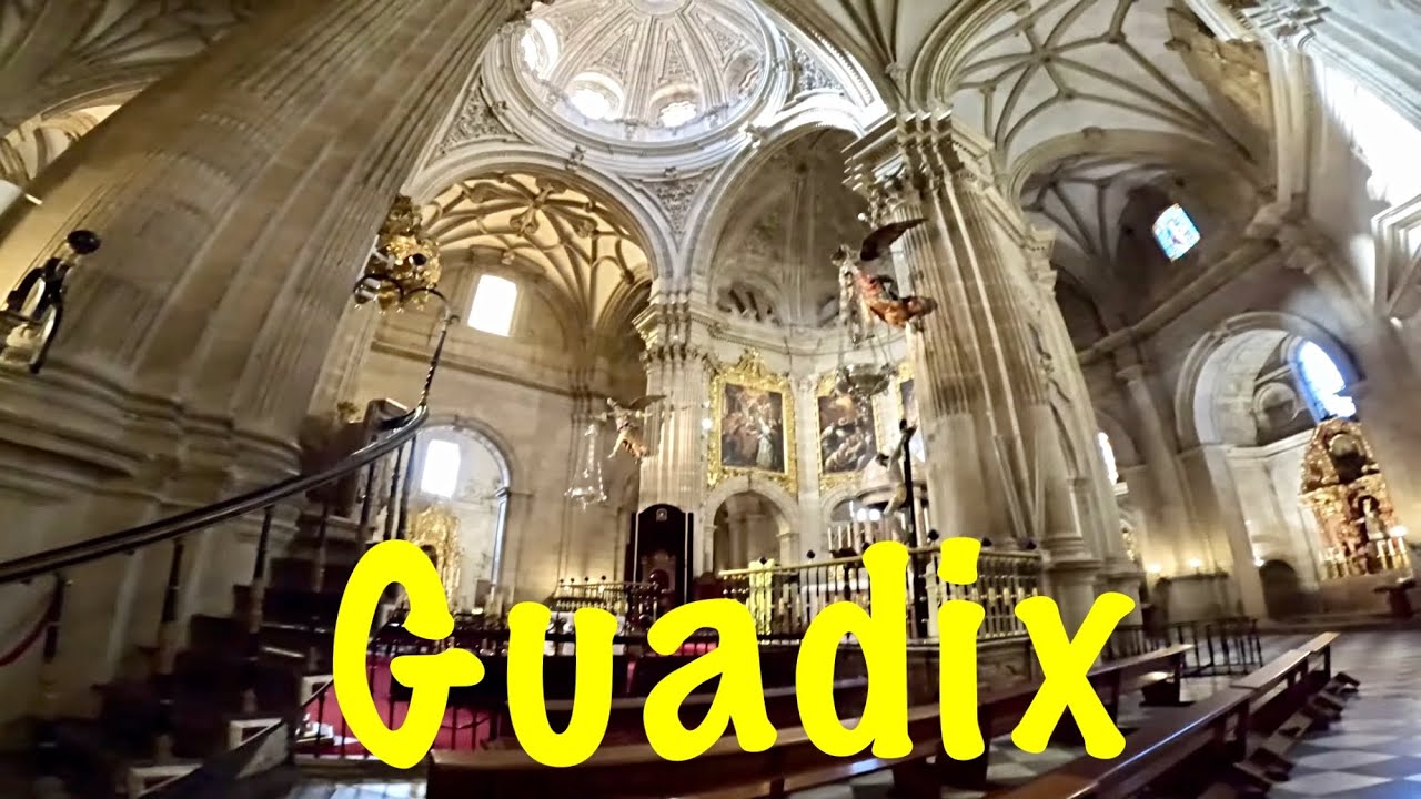 Stunning Guadix Cathedral / Hidden Architectural Gem of Andalusia/ 4K
