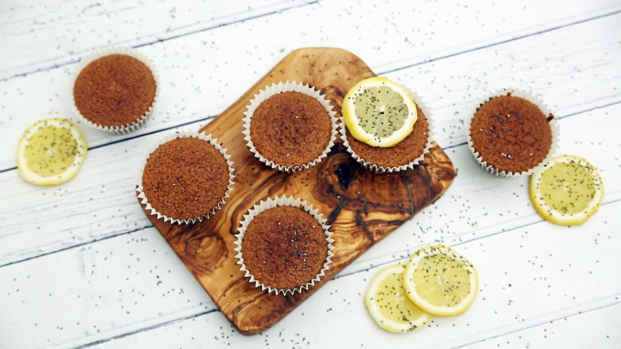 Healthy Lemon and Chia Seed Muffins || PALEO || Eat Burn Sleep