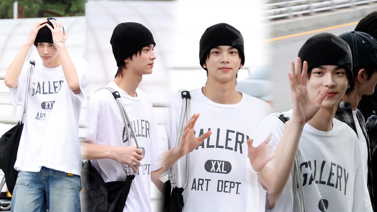 투어스 신유 TWS SHINYU ‘비니 쓴 정환’ (TMA 출국) | 인천공항 • 240906