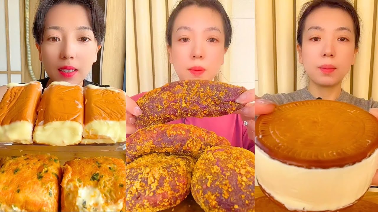 Traditional Chinese Homemade Food Eating Show | Buns Noodles & Desserts Mukbang #3
