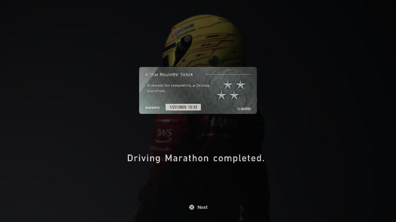 Gran Turismo 7 Dec W4 WC P4