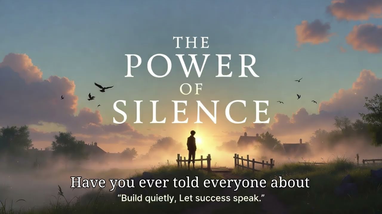 The Power of Silence | Oliver’s Story of Hard Work & Quiet Success 🌱✨
