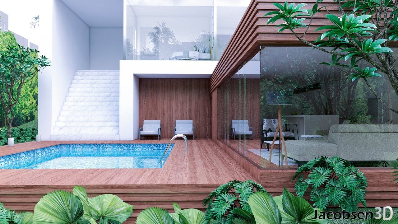 Cómo iluminar un exterior con V-ray