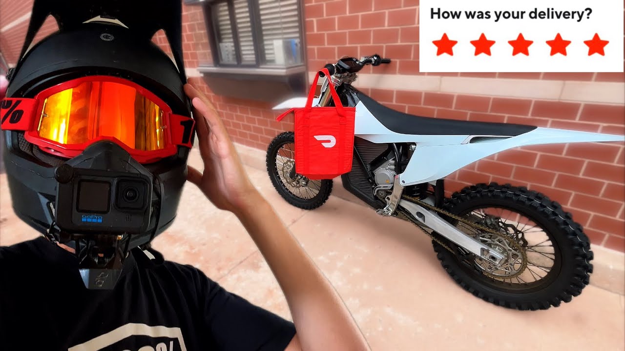 DoorDash Delivery On A $12,000 STARK VARG