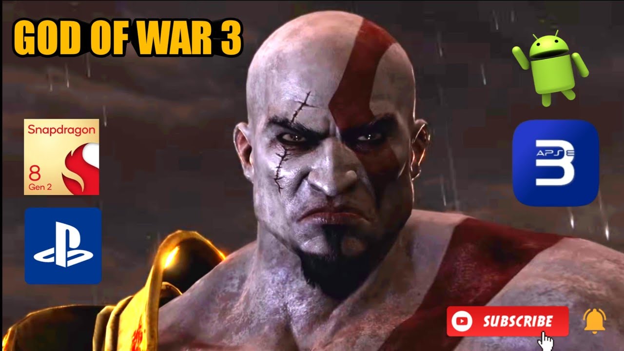 God of War 3 | APS3E V1.33 | SD 8 Gen 2 | PS3 Game on Android 