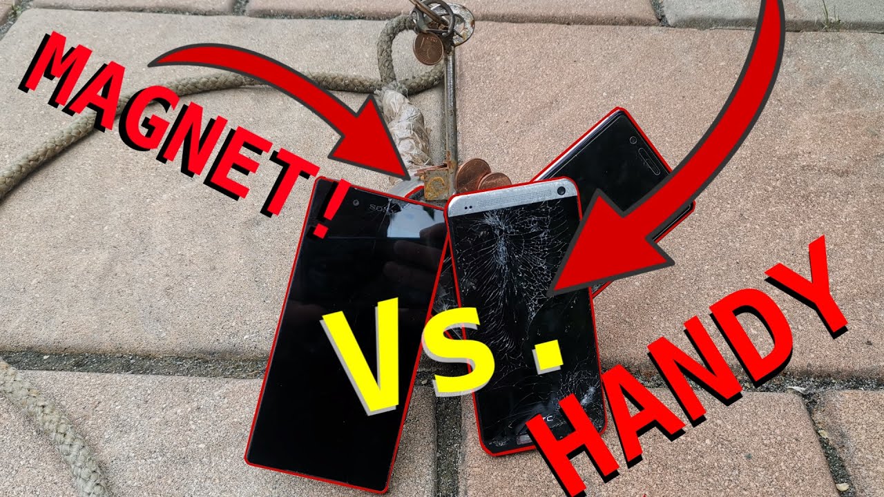 Riesen MAGNET vs. HANDY - was wird passieren?! - Magnetar Vergleich (Barbarian, The Beast)