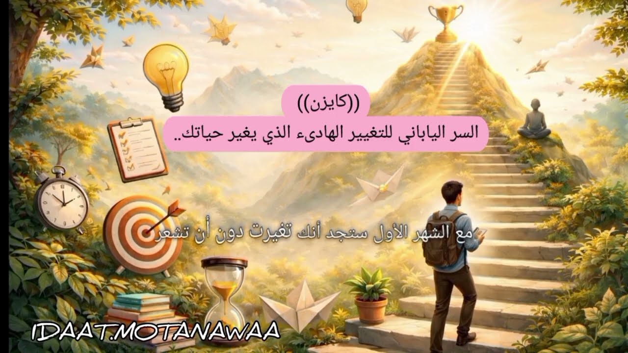 ماهو سر ((فلسفة كايزن)) اليابانية لتطوير الذات؟!.