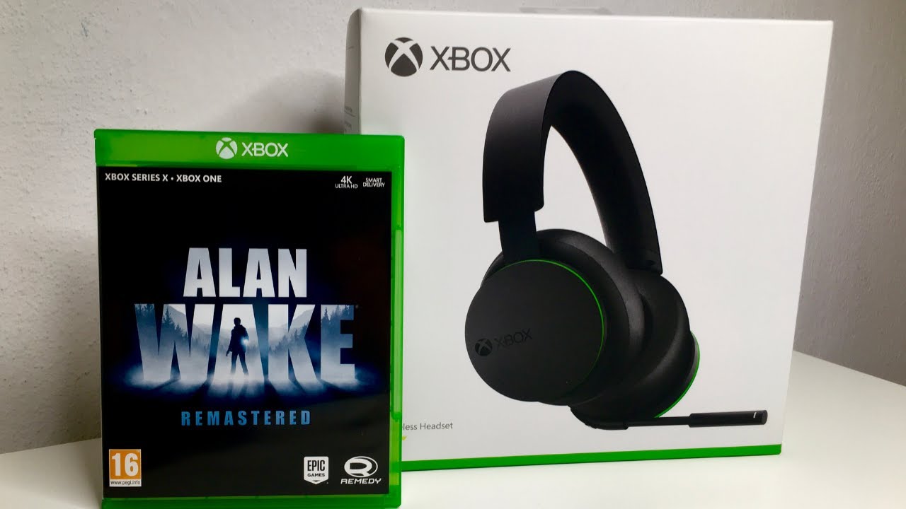 Купил Xbox Series Stereo Headset + Alan Wake Remastered
