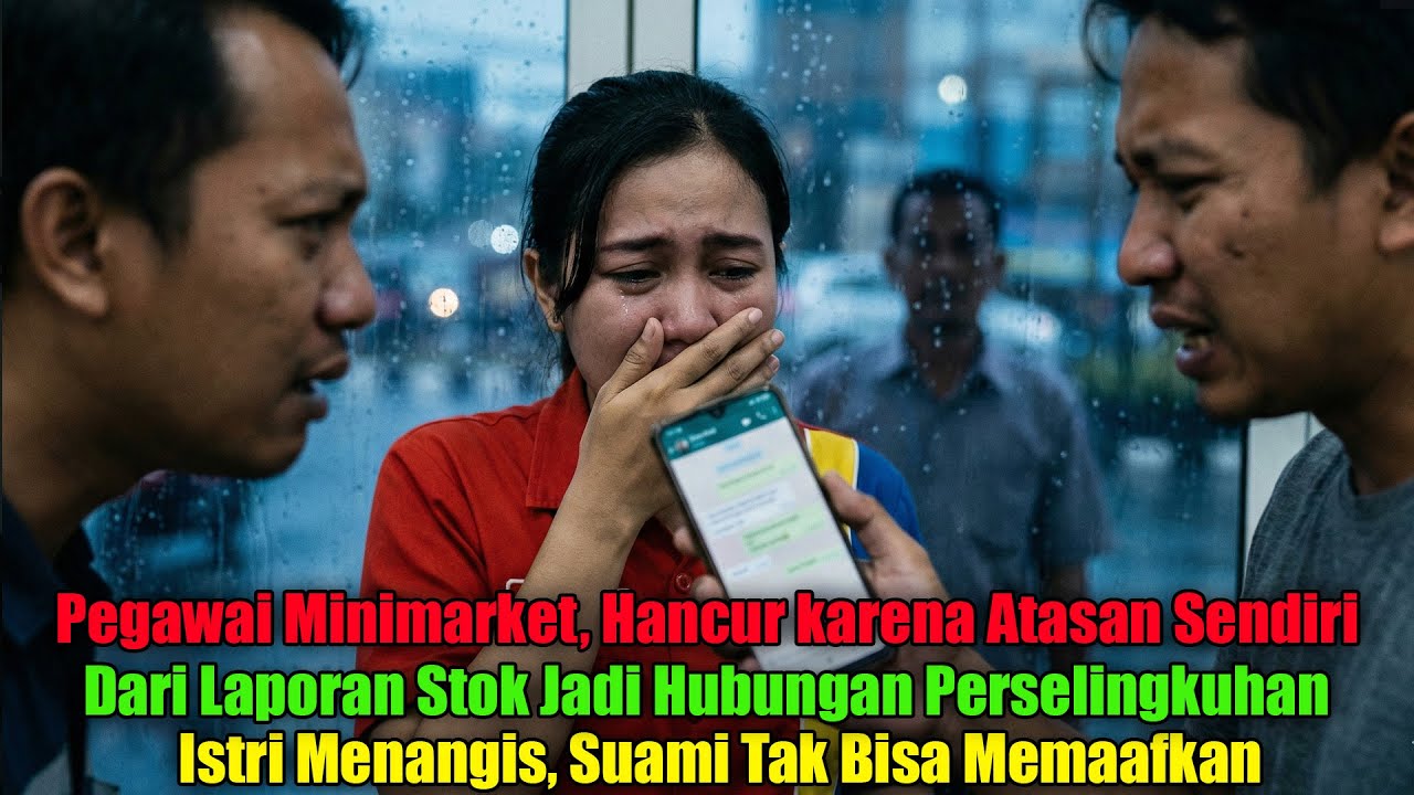 Pegawai Minimarket, Hancur karena Atasan... Dari Laporan Stok Jadi Hubungan Perselingkuhan Terlarang