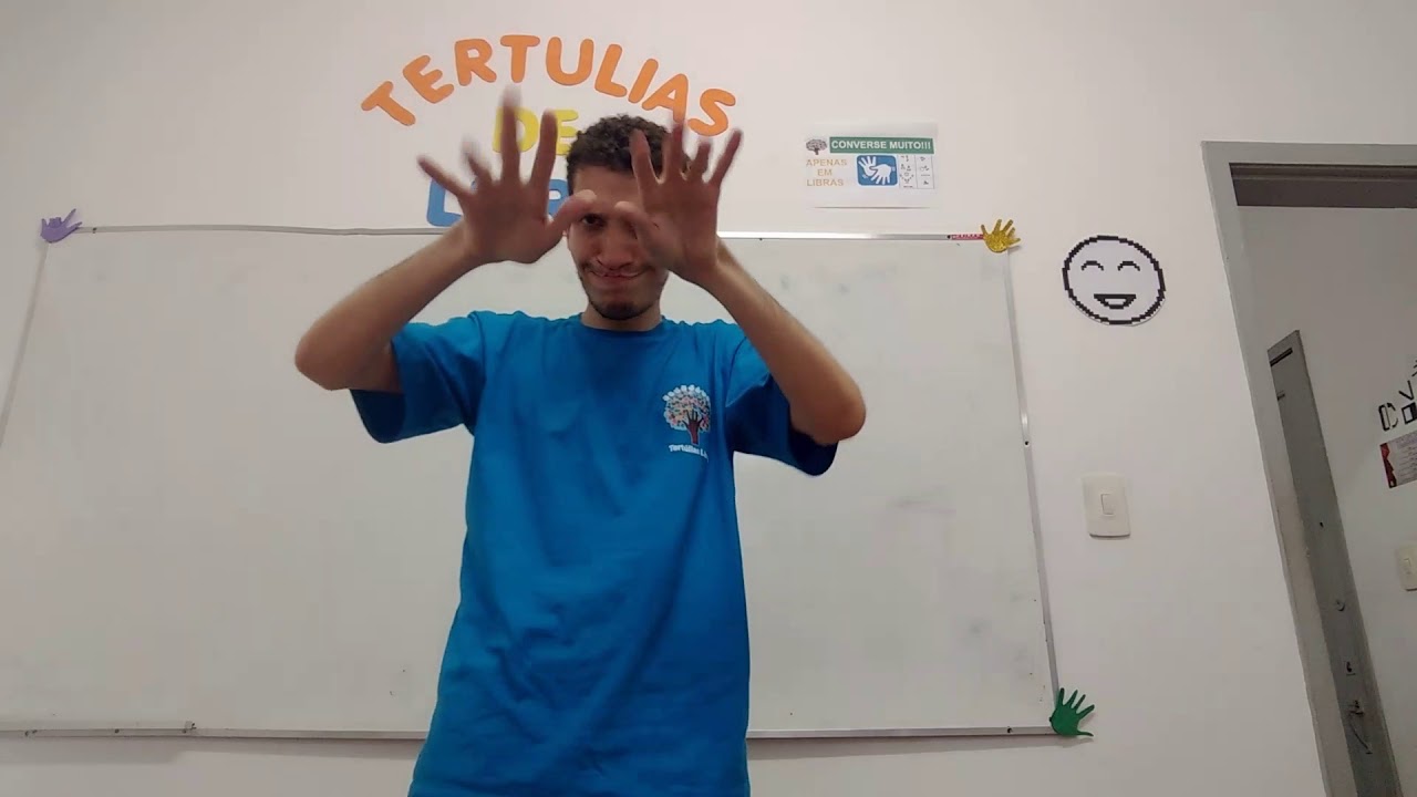 TOCAR - SINAL EM LIBRAS