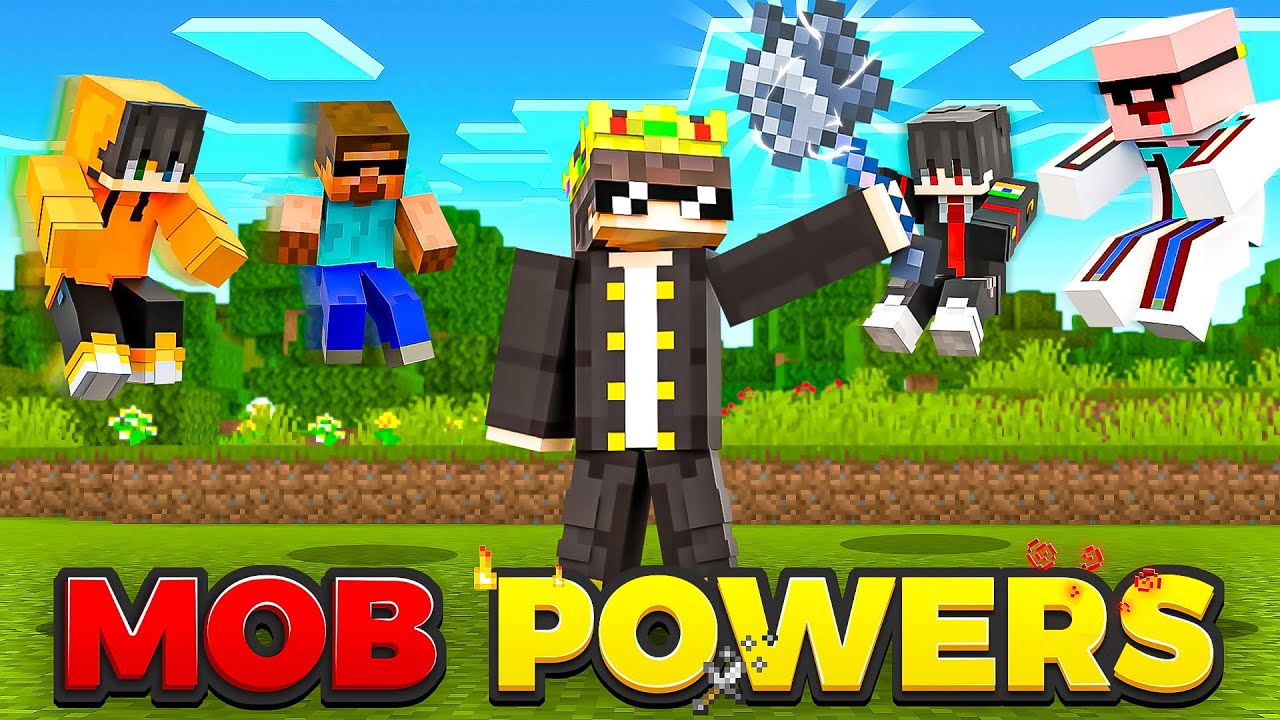 How I Got THE STRONGEST WEAPON In 'MOB POWERS' Minecraft SMP