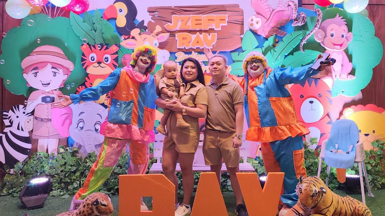 Safari Birthday Party @ Max's Scout Tuazon Qc Jzeff Ray Dedication & 1st Birthday