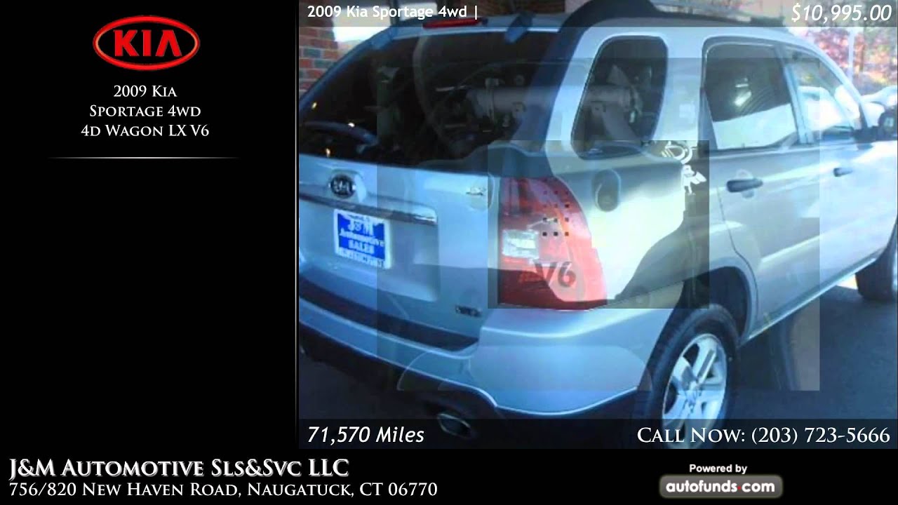 Used 2009 Kia Sportage 4wd | J&M Automotive Sls&Svc LLC, Naugatuck, CT - SOLD