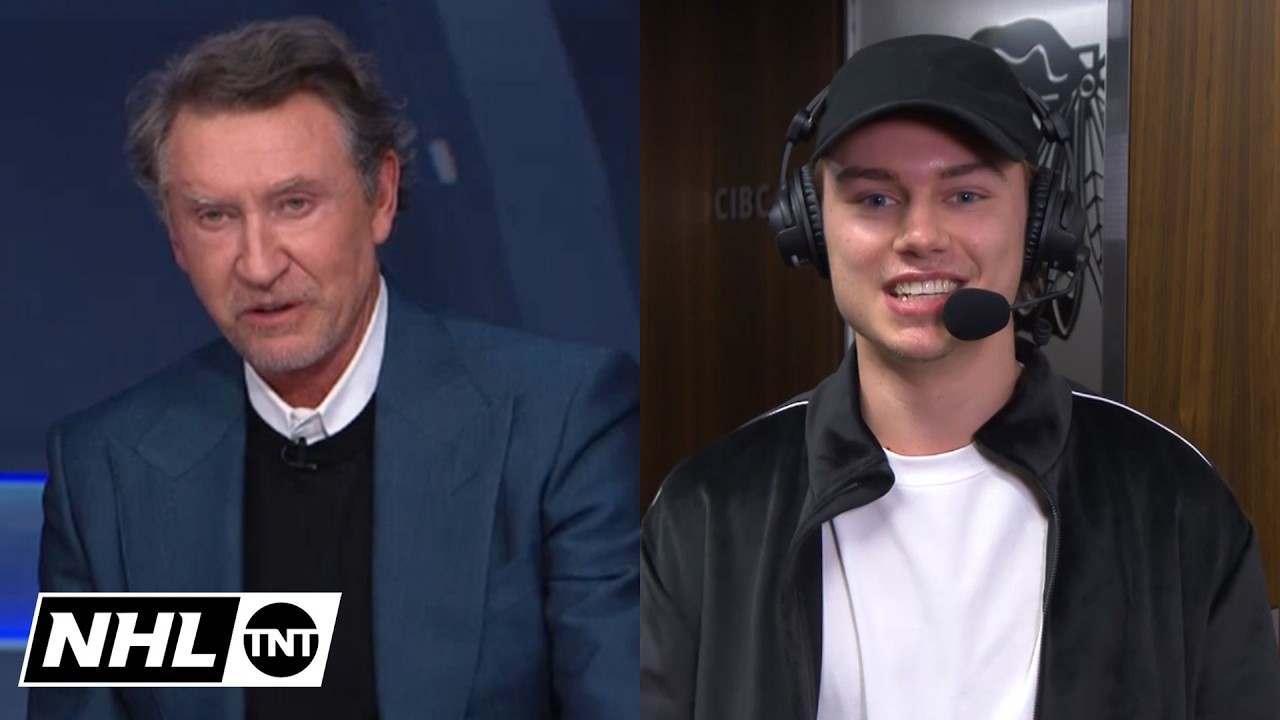 Connor Bedard Joins NHL on TNT to Talk Team Canada Roster, Blackhawks & NHL Career