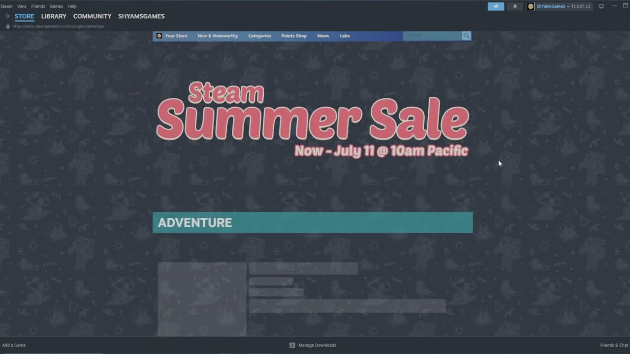Get Daily Free Stickers & Trading Cards on Steam Summer Sale 2024