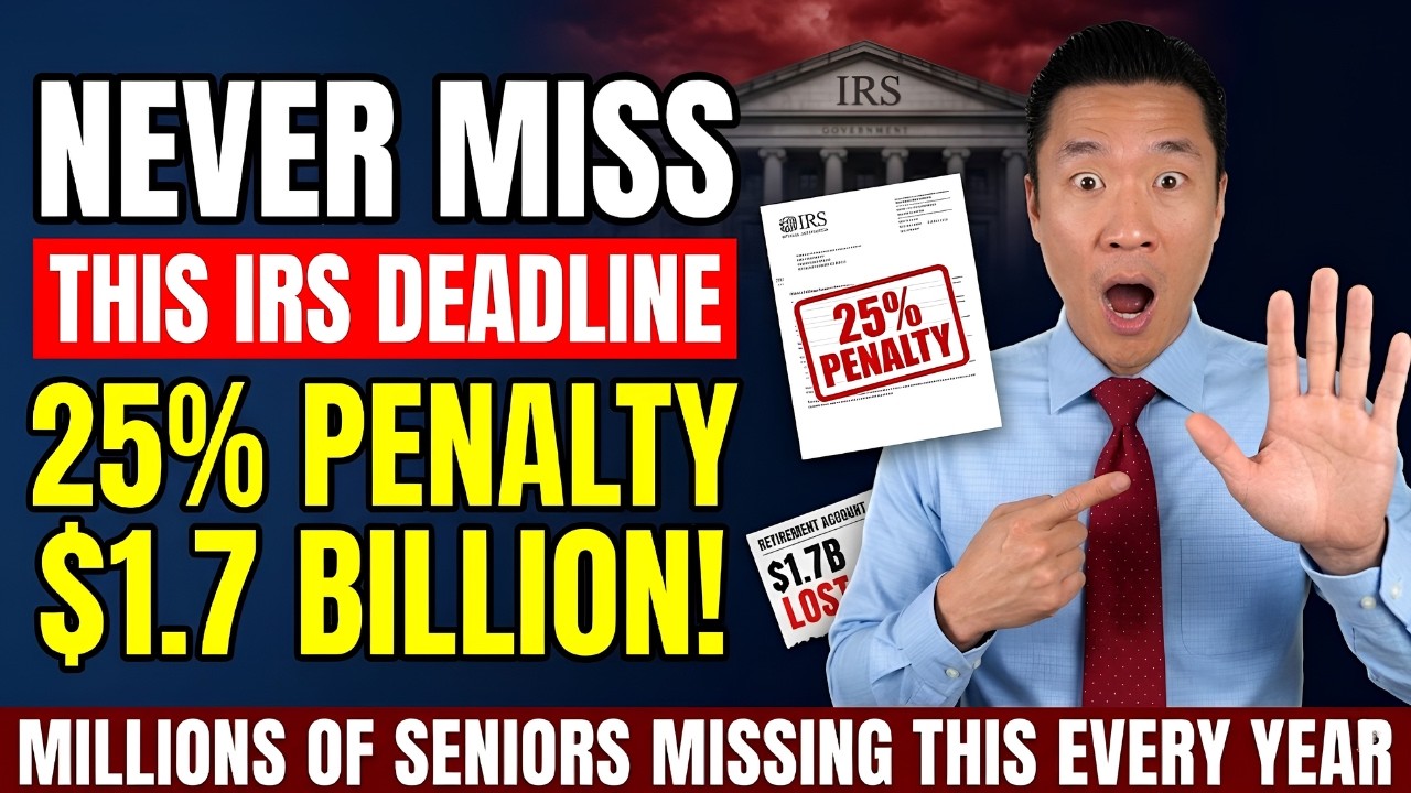 NEVER MISS THIS IRS DEADLINE &mdash; The 25% RMD Penalty Costing Seniors $1.7 Billion a Year