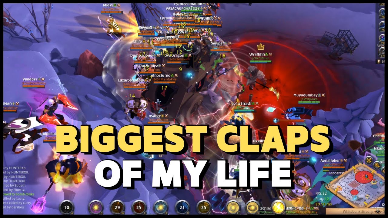 The Biggest Two Clumps In A Row (1h Mace), Albion Online Shorts/ 알비온 쇼츠: 인생 클랩 떄문에 잠 못자는 중(원핸메)