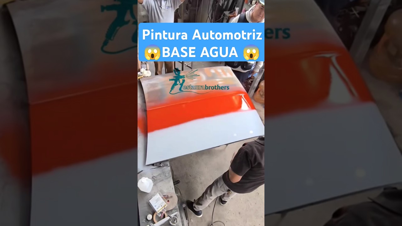 Demostraci&oacute;n de Pintura Automotriz BASE AGUA #pinturaautomotrizbaseagua #pinturaautomotriz #autos