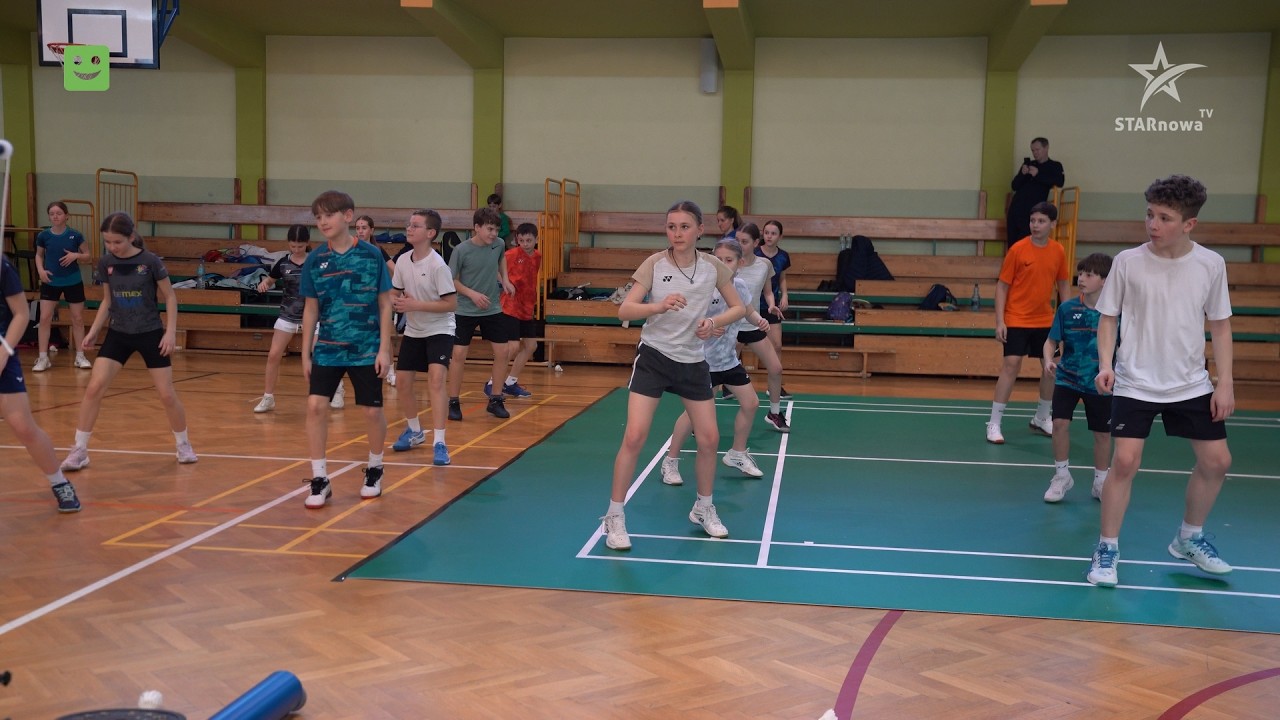 W Pleśnej poszukiwali najlepszych młodych badmintonistów do Kadry Małopolski