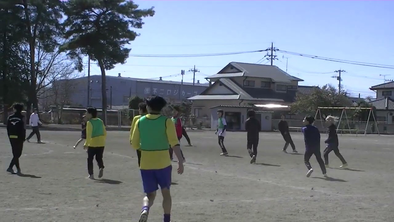 20260314　勇退親子サッカー　教え子 VS 教え子
