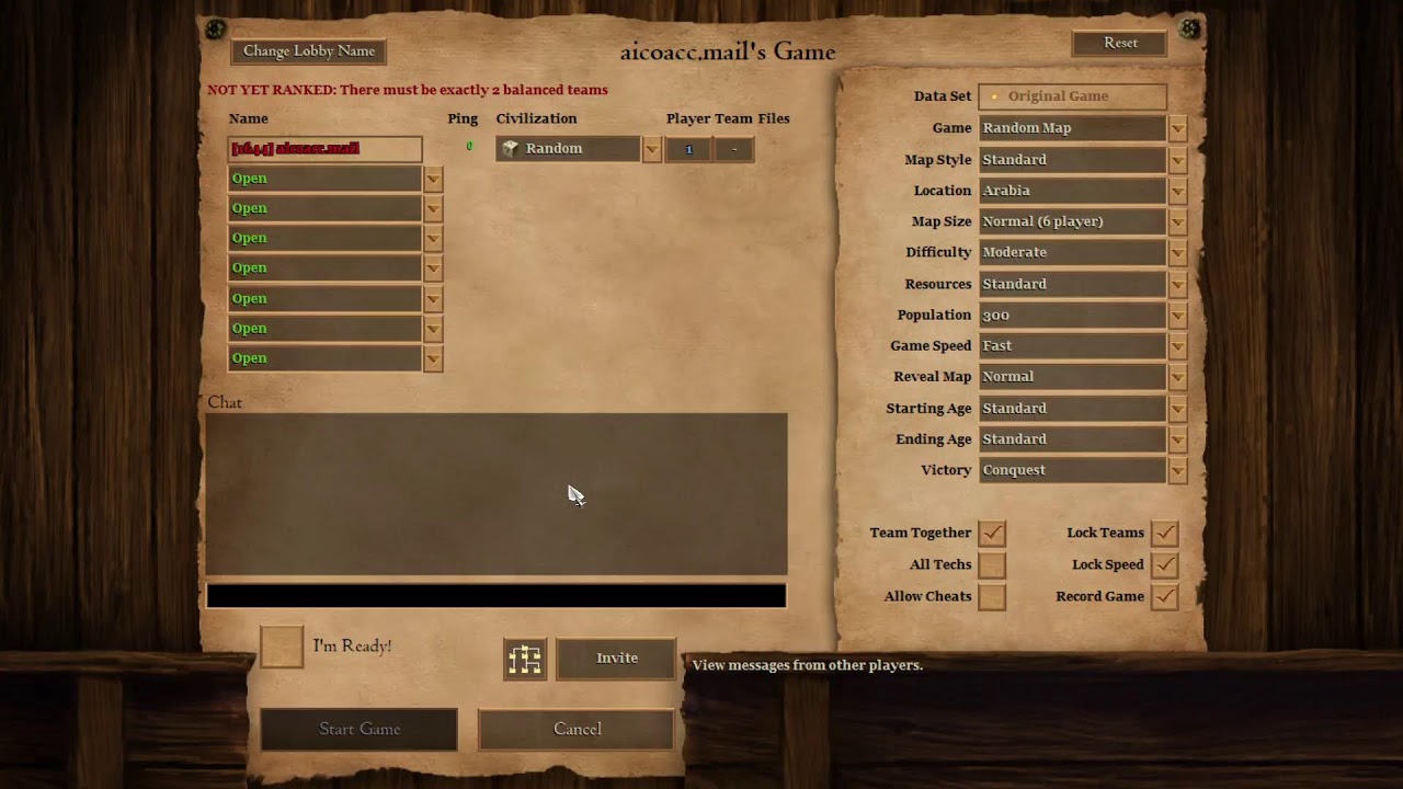 Age Of Empires II    18/03/26