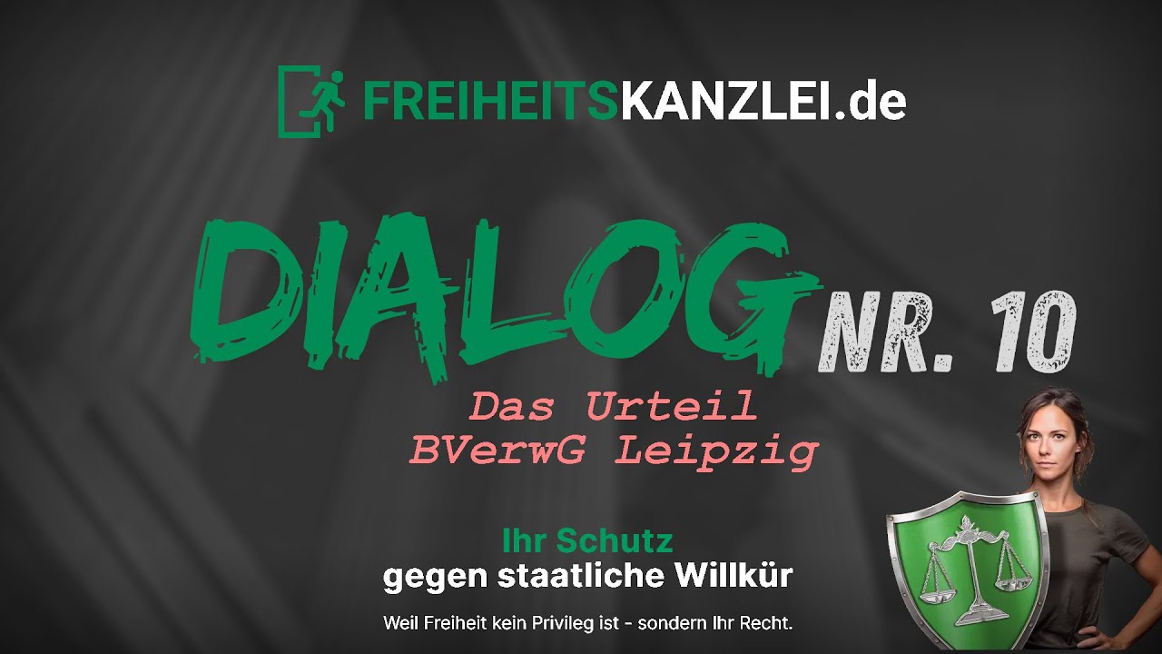 🟩 Der Freiheitskanzlei Dialog - Folge 10: BVG Leipzig, Urteil zur Rundfunkbeitragspflicht