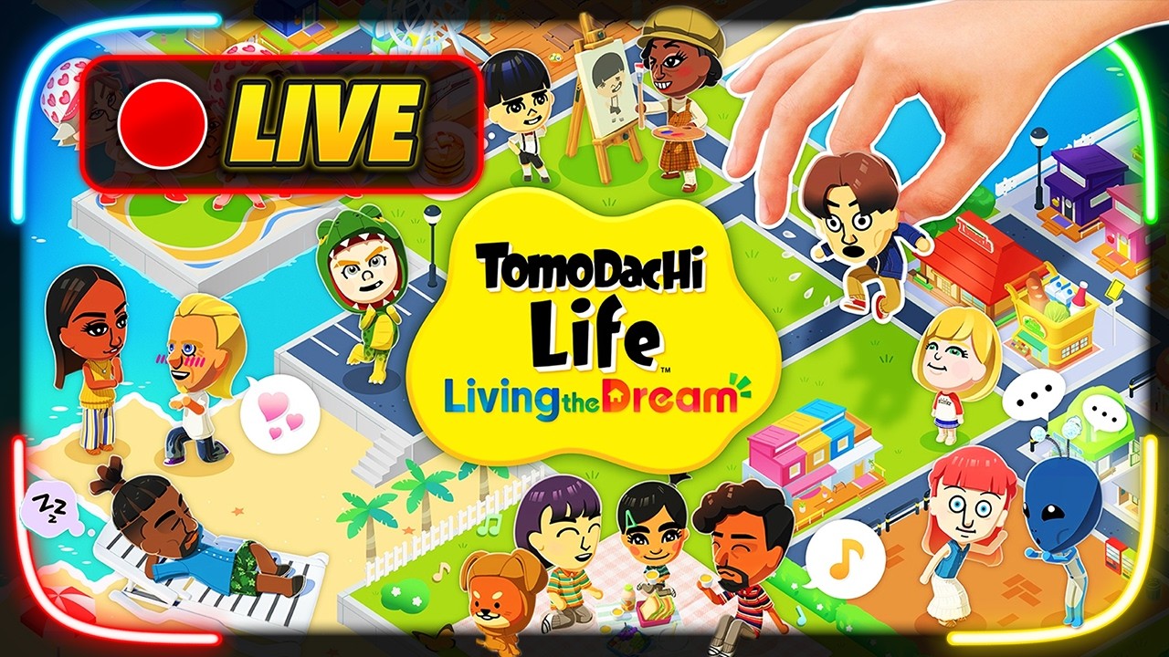8 Hours of Tomodachi Life: Living the Dream Gameplay! (Switch 2)