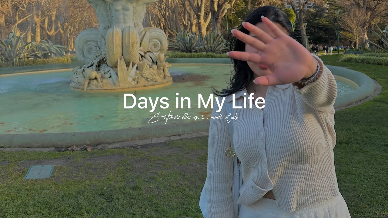 days in my life: month of july  🍕☀️ || LATE UPLOAD [4K]