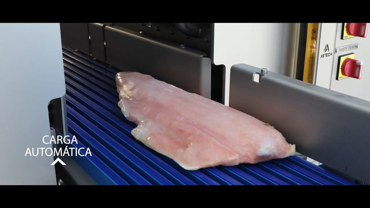 CORTANDO SALMON CON UNA PW-SAW DCS