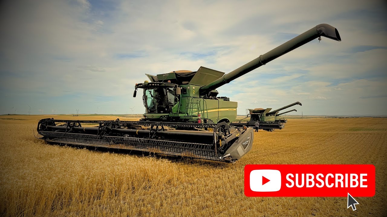 My Daughter Drives the Combine