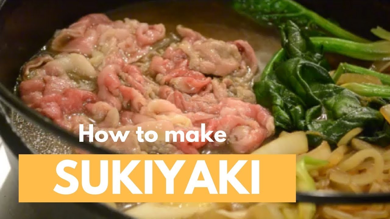 How to make ★Sukiyaki★ in Kansai style~すき焼きの作り方～（EP42）