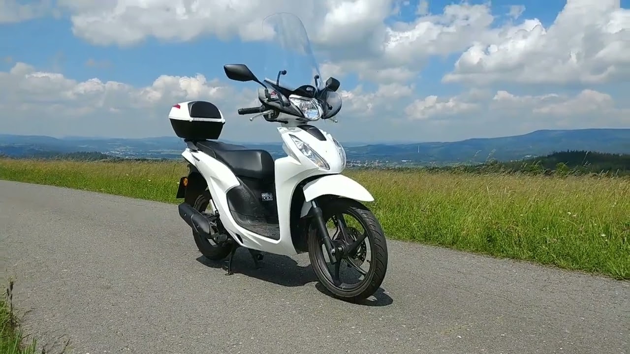 Honda Vision 110 2023 př&iacute;jemn&eacute; svezen&iacute;