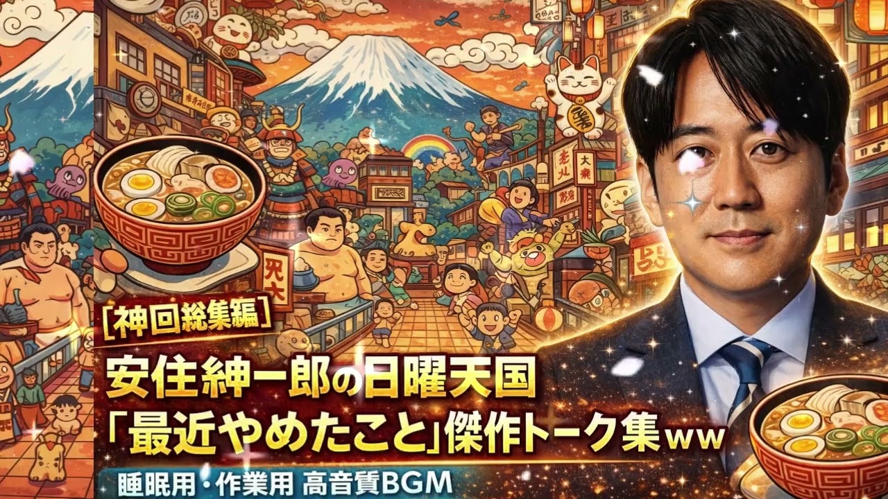 【神回総集編】安住紳一郎の日曜天国「最近やめたこと」傑作トーク集ｗｗ 睡眠用・作業用 高音質BGM
