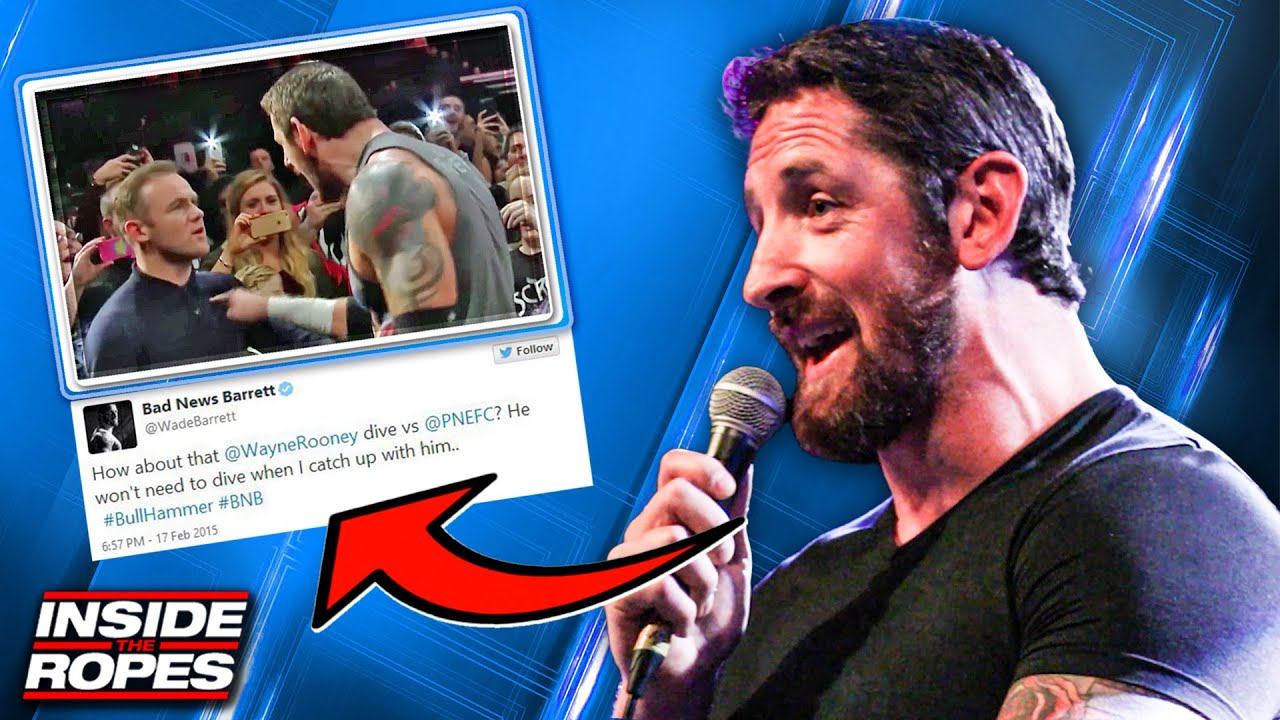 Wade Barrett SHOOTS On Wayne Rooney Slap On WWE RAW!
