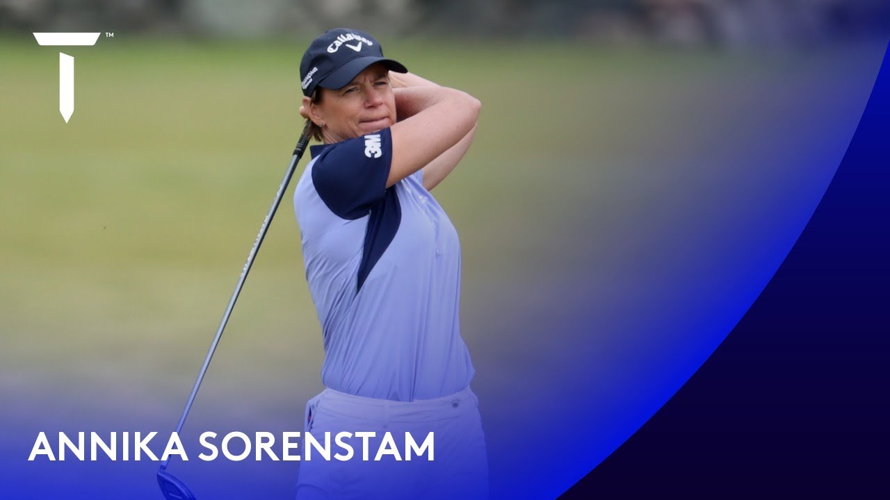 Annika Sorenstam first competitive round in Sweden for 13 years | 2021 Scandinavian Mixed Highlights