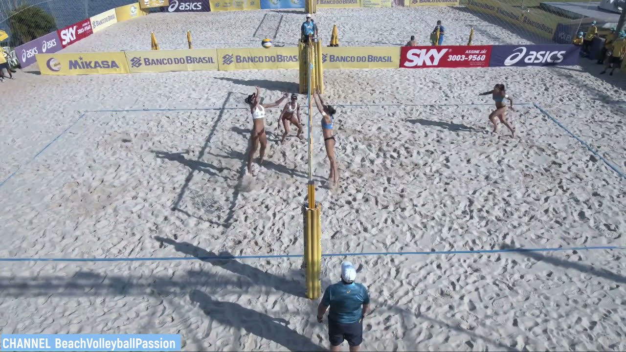 TALITA/MARIA ELISA vs THAMELA/ELIZE Circuito Brasileiro de Vôlei de Praia 9 Etapa DISPUTA 3 LUGAR