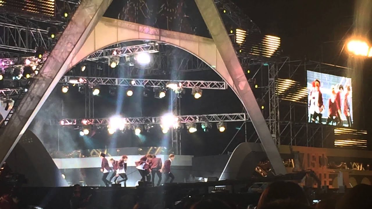 Incheon Sky Festival 2014 BTS