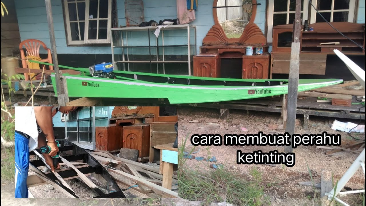 Cara Membuat Perahu Ketinting, tutorial lengkap.
