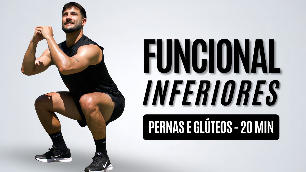 Treino de 20 Minutos: Pernas e Glúteos Definidos em Casa, sem equipamentos