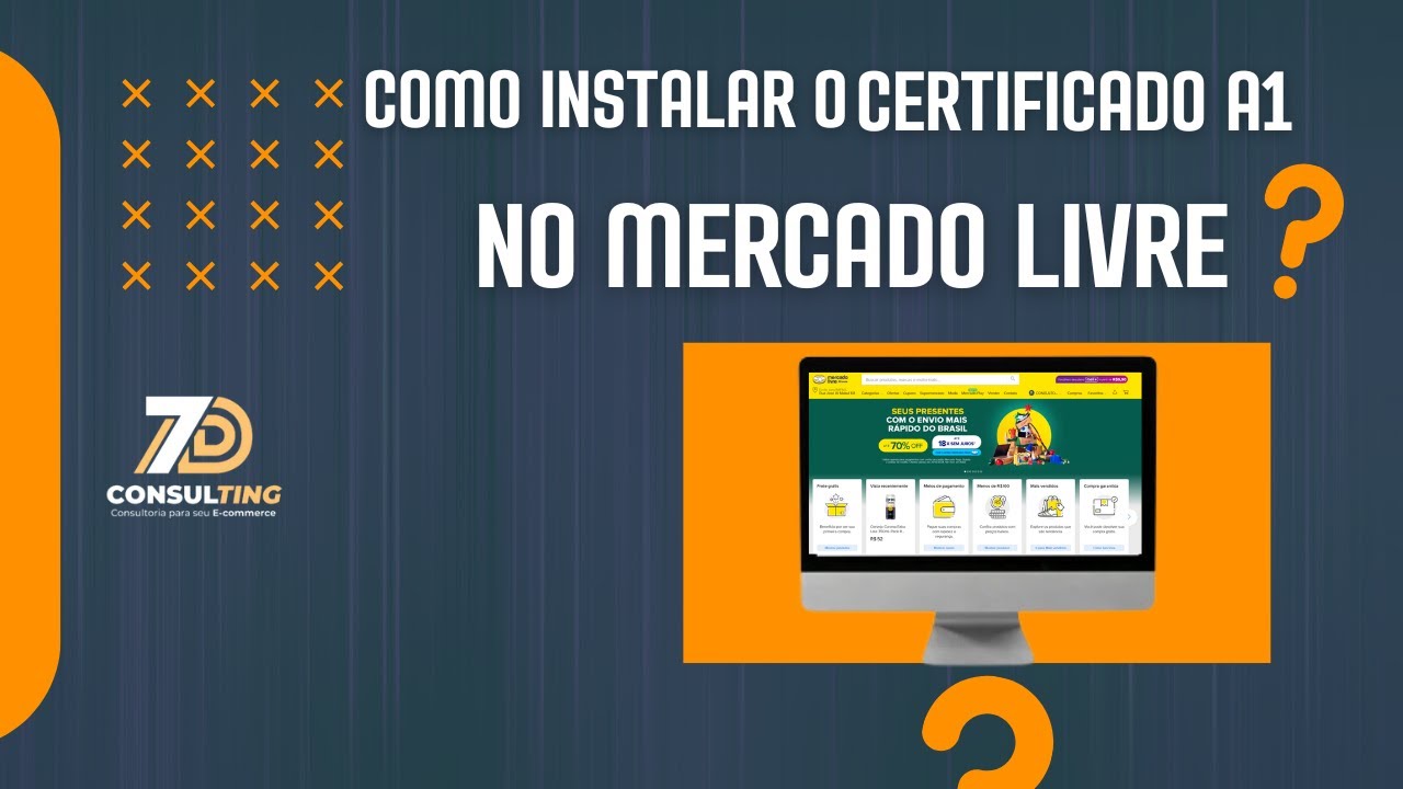 Como Baixar o Certificado Digital A1, instalar na máquina e Configurar no Mercado Livre