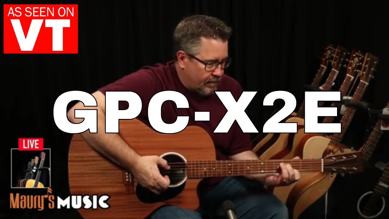 Martin Guitar DEMO GPC-X2E Macassar - as seen on Virtual Tour