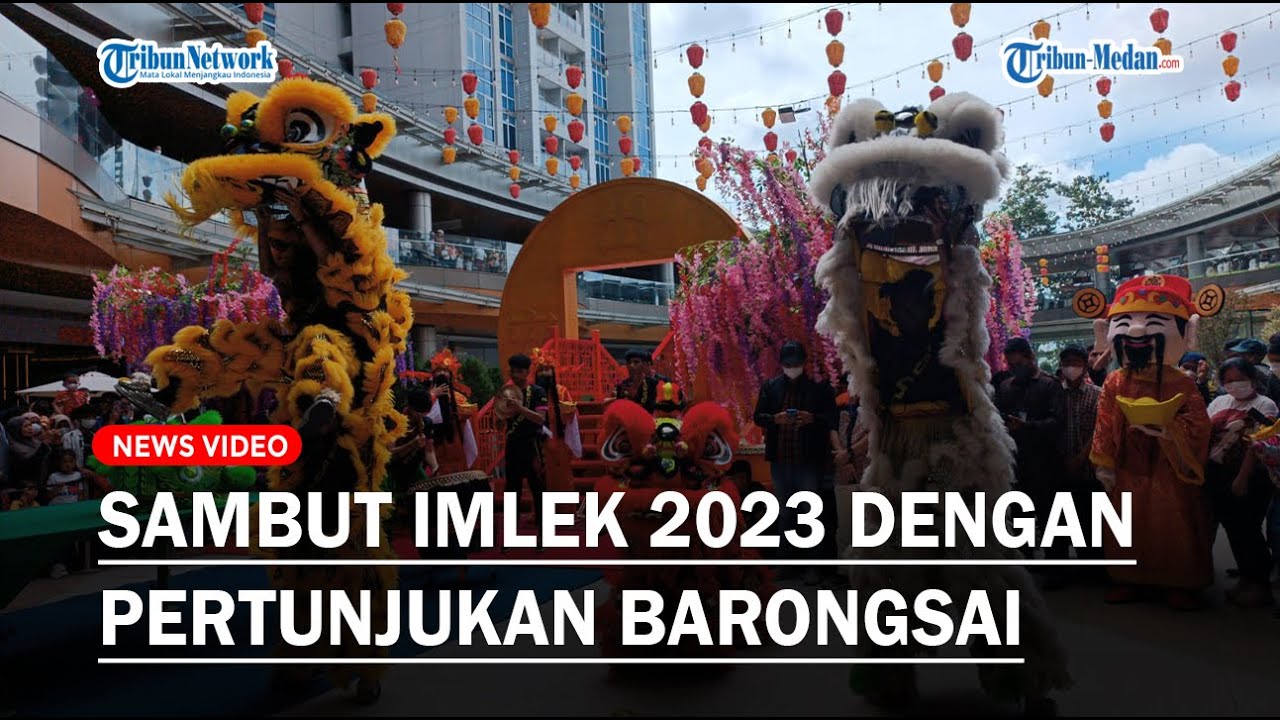 Sambut Tahun Baru Imlek 2023, Ada Pertunjukan Barongsai di Delipark