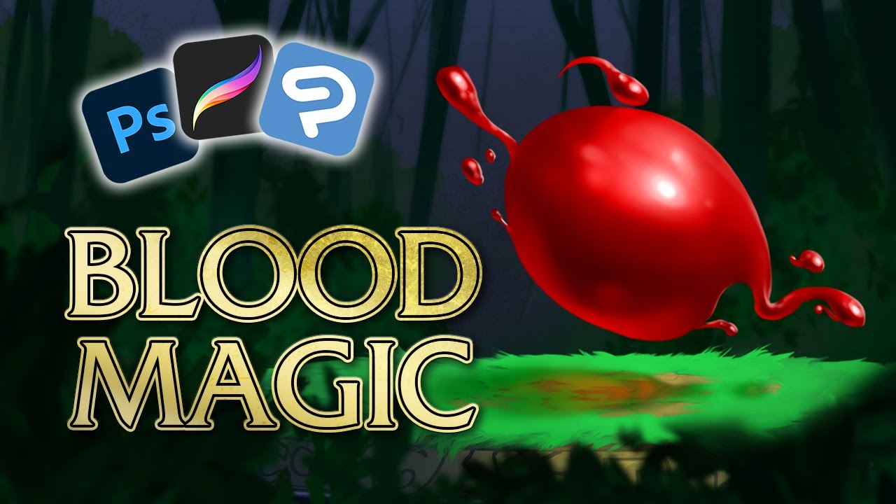 How to paint BLOOD MAGIC!!