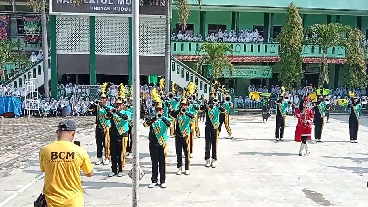 boyband x marching band MA Nahdlatul muslimin