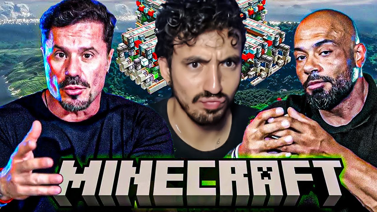 MAROMBEIROS FALANDO SOBRE MINECRAFT | Leozin React